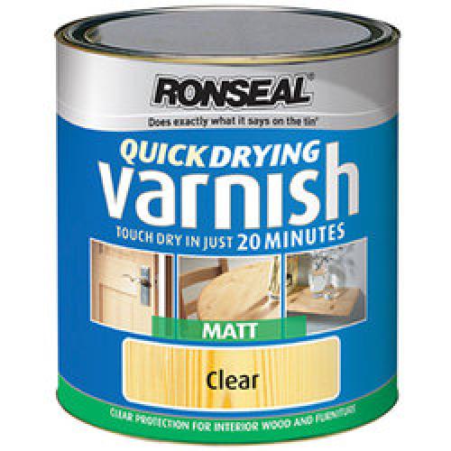 VARNISH CLEAR MATT COAT 750 ML RONSEAL Twiggs